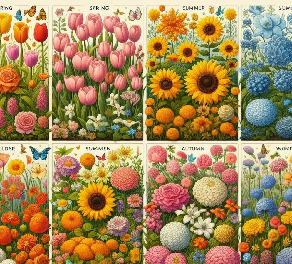 Best Flowers To Plant Each Season